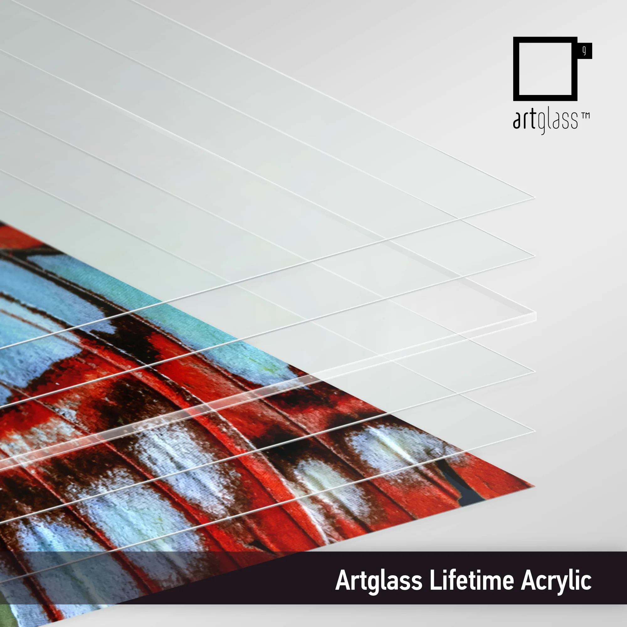 Artglass Lifetime Acrylic anti-reflective UV-protective acrylic sheets