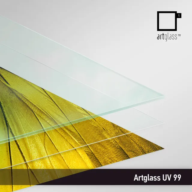 Artglass UV 99 conservation glass with 99% UV protection
